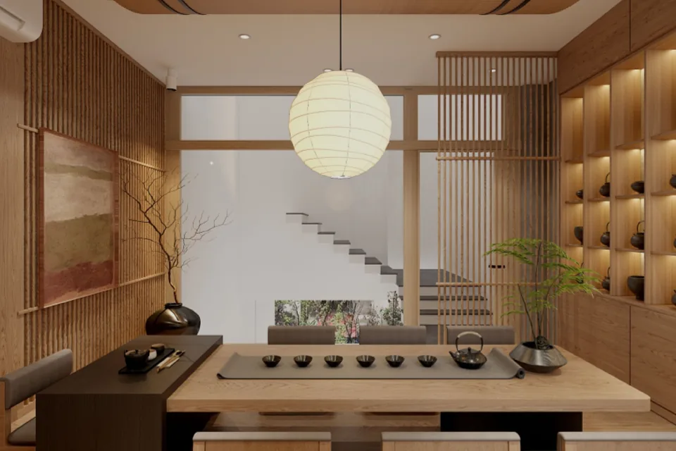 Phối cảnh NAKAJP dùng làm cơ sở đối chiếu trước khi thi công